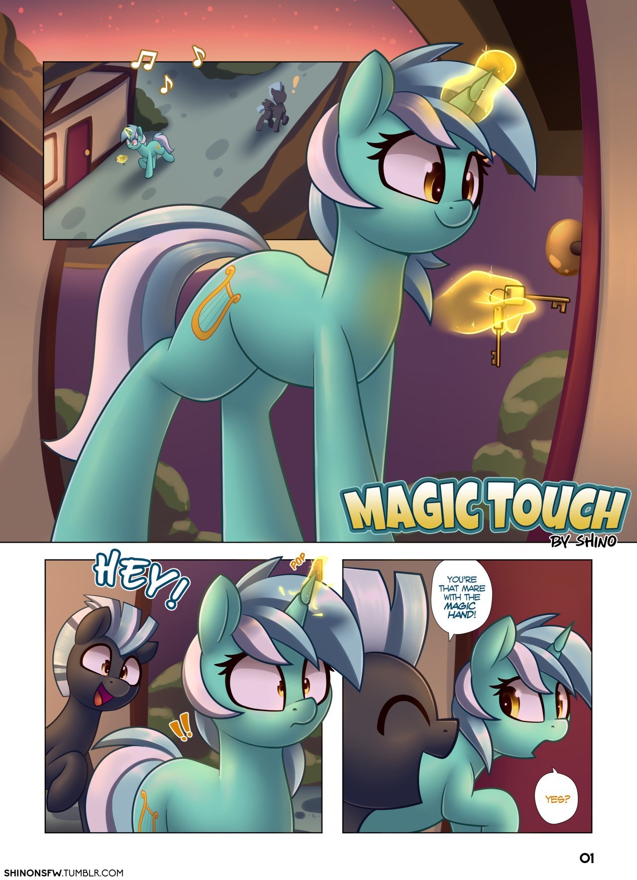 Porn comics magic