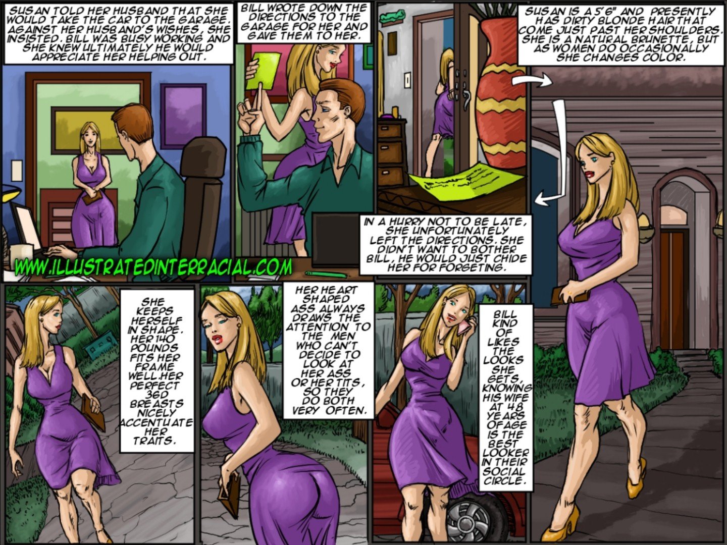 Comic porn with captions interracial rule34