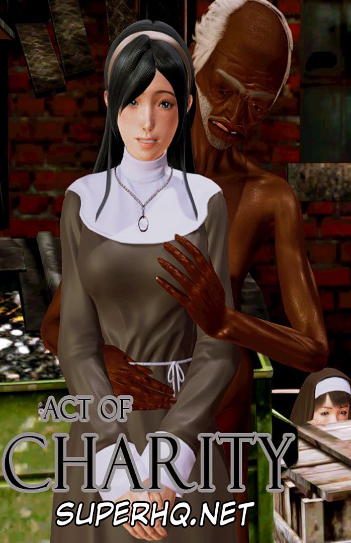 3D Interracial Comic – Act of Charity