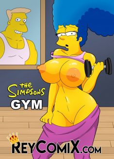 The Simpsons: GYM (Exclusivo ReyComiX)